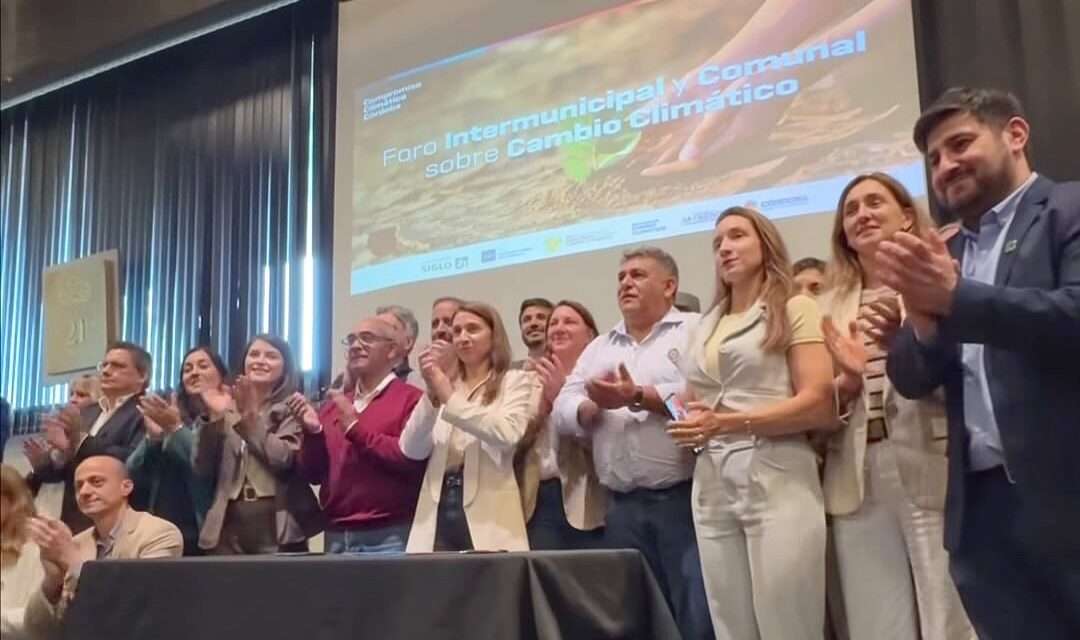 Villa Huidobro, presente en el Compromiso Climático Córdoba