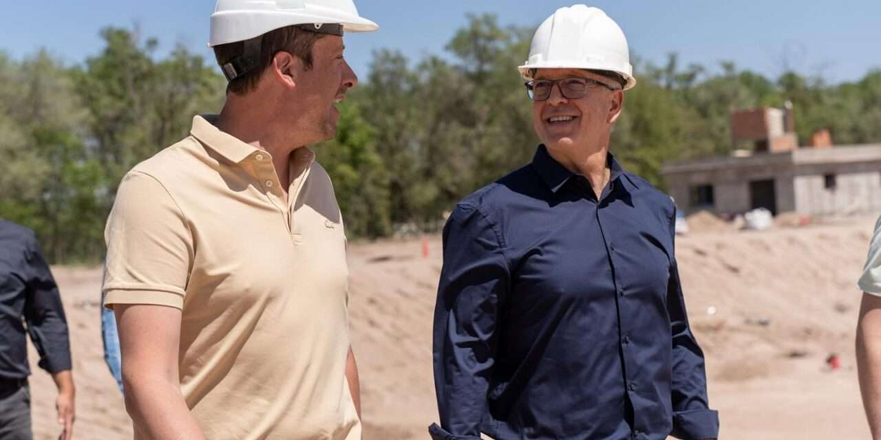 Almafuerte avanza con nuevas obras junto al Gobierno Provincial