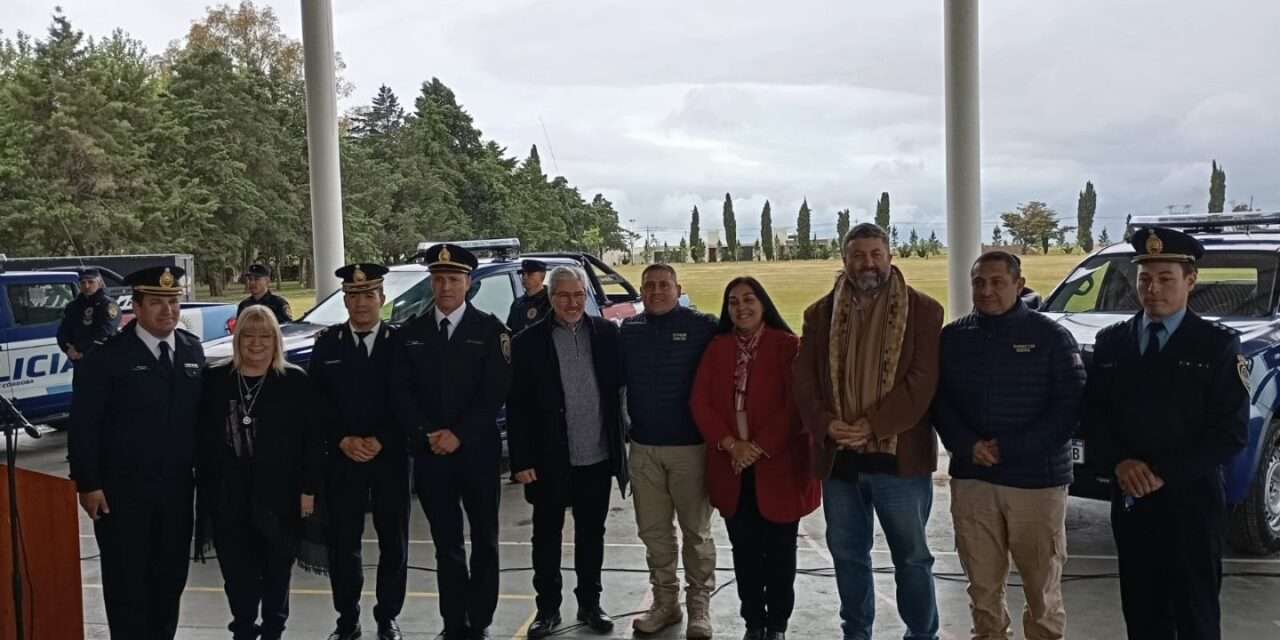 Nuevos móviles policiales para fortalecer la seguridad en el departamento Juárez Celman