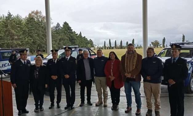 Nuevos móviles policiales para fortalecer la seguridad en el departamento Juárez Celman