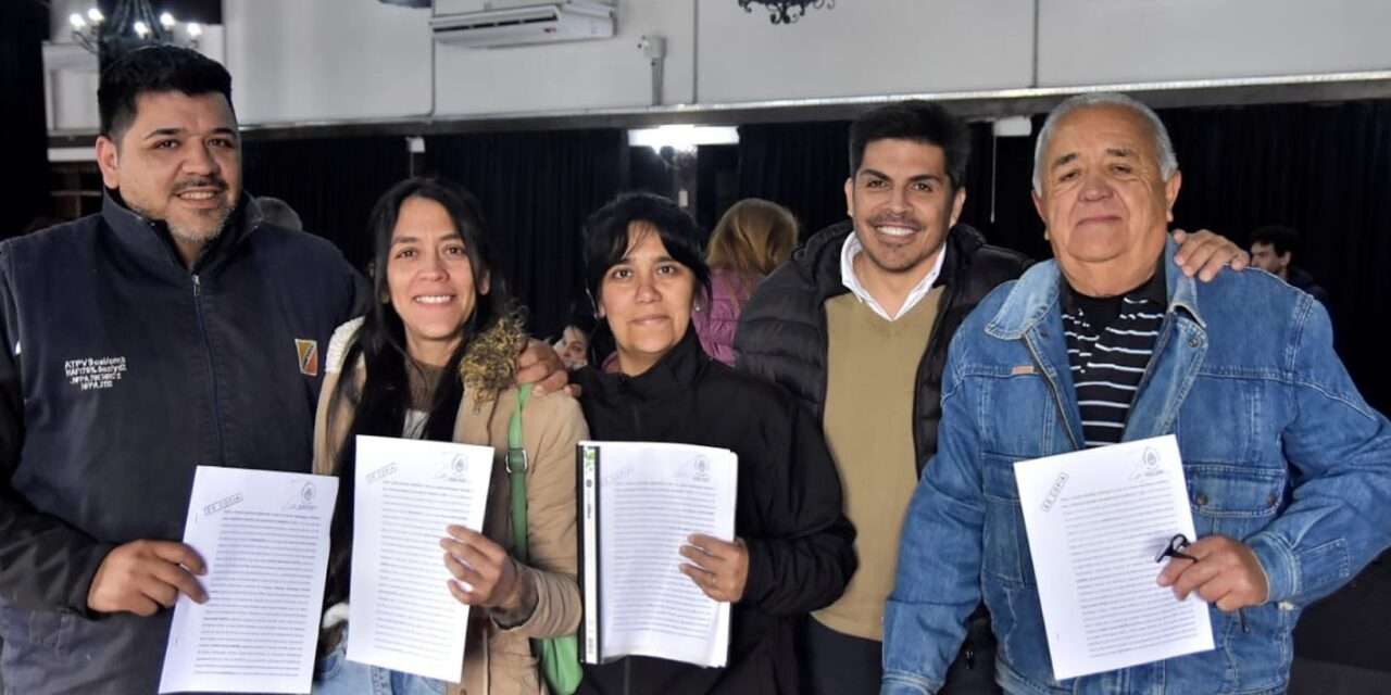 Embalse avanza con el saneamiento de títulos en el marco del plan de ordenamiento territorial