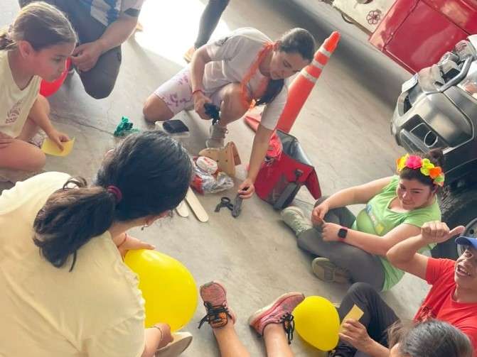 Vicuña Mackenna: el programa Re-Creando Corazones compartió una jornada junto a Bomberos Voluntarios