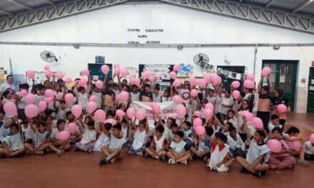 La Carlota se sumó a la campaña Córdoba Rosa con una jornada de concientización