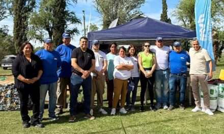 Villa Huidobro: el Municipio participó de la Muestra de la Granja Jesús Porto con un stand sobre educación ambiental