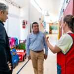 Autoridades provinciales visitaron Achiras y recorrieron el futuro Polo Educativo