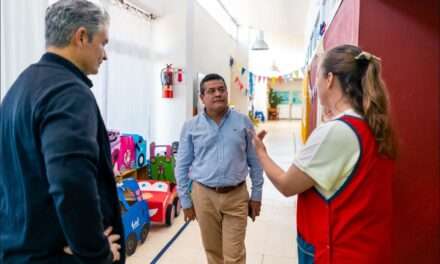 Autoridades provinciales visitaron Achiras y recorrieron el futuro Polo Educativo