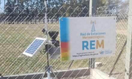Nueva estación meteorológica para la Red Provincial: Ya son 132 en funcionamiento