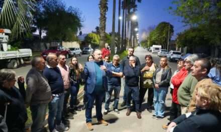 Villa María: se habilitaron 23 cuadras de pavimentos y 100% luces led en el barrio Mariano Moreno