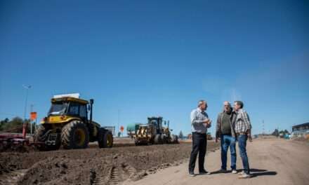 Circunvalación: De Rivas recorrió las obras en el sector de Castelli y anticipó el inicio de nuevos tramos
