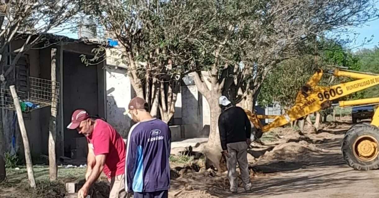 Comenzó la ampliación de la red de agua en Bulnes