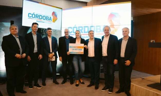 Río Cuarto: De Rivas participó en la entrega del Programa de Fortalecimiento Cooperativo y Mutualista