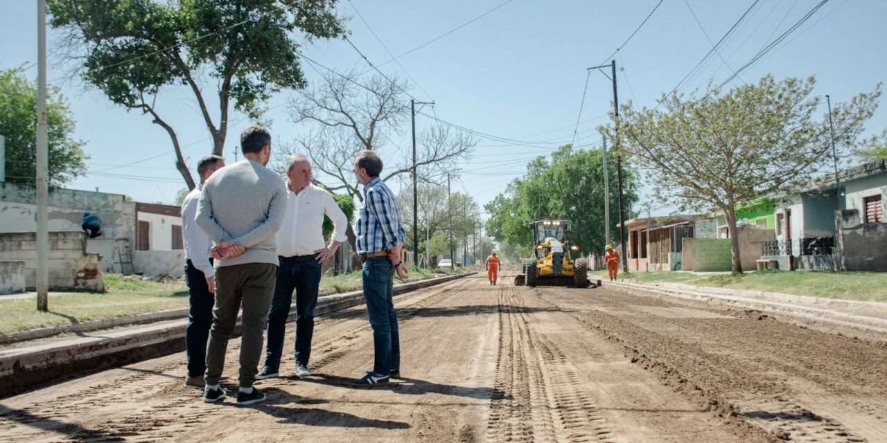 Río Cuarto pone en marcha el ambicioso plan de pavimentación de 100 cuadras