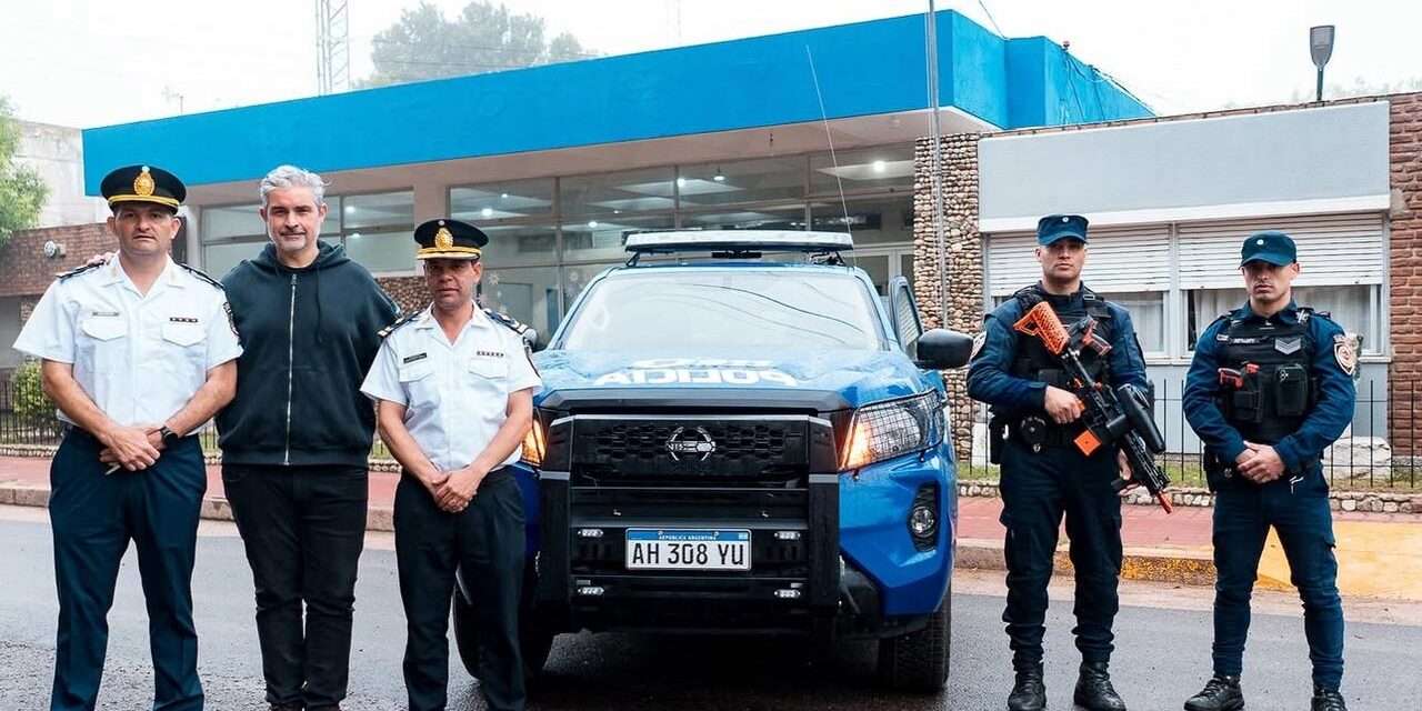 Nuevo móvil para fortalecer la seguridad en Achiras