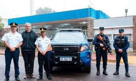 Nuevo móvil para fortalecer la seguridad en Achiras