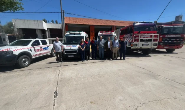 Huinca Renancó: CardioMed firmó un acuerdo con Bomberos Voluntarios