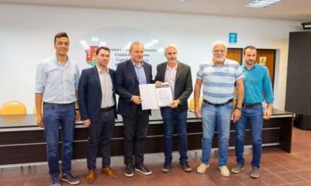 Río Cuarto: De Rivas participó de la apertura de sobres por la obra hidráulica de la Cuenca Sur