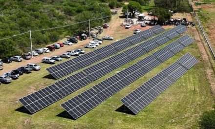 Villa del Dique puso en marcha su primer parque solar comunitario