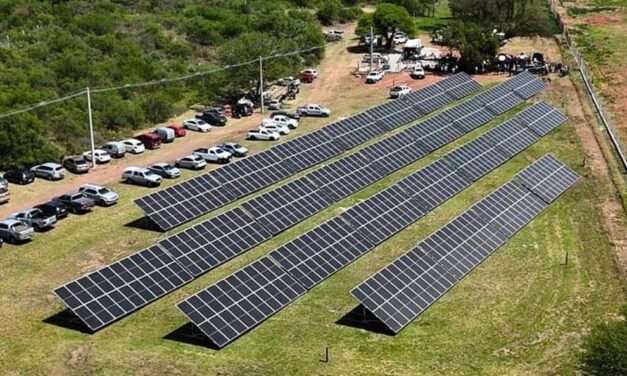 Villa del Dique puso en marcha su primer parque solar comunitario