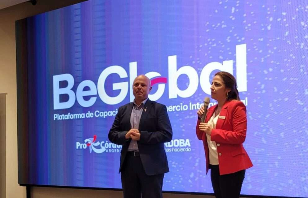 Córdoba lanzó la plataforma de capacitación en comercio internacional BeGlobal