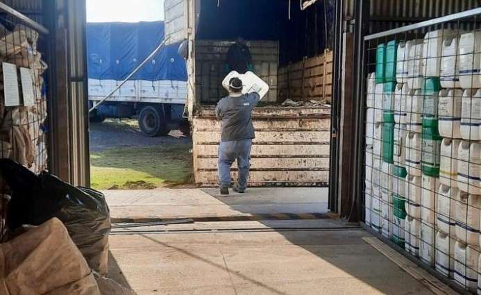 Adelia María entregó más de 5.000 envases fitosanitarios para su reciclado