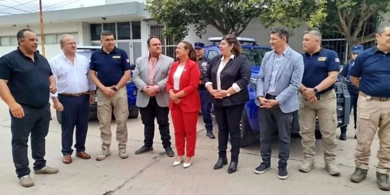 Berrotarán recibió un nuevo móvil policial para reforzar la seguridad