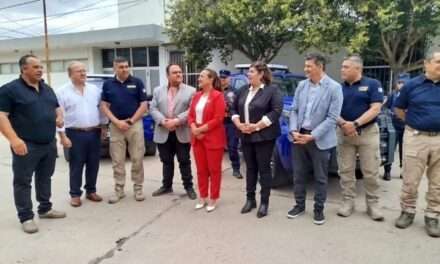 Berrotarán recibió un nuevo móvil policial para reforzar la seguridad
