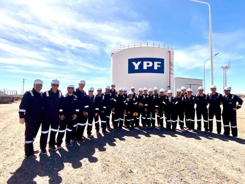 San Francisco: Bernarte y la delegación sanfrancisqueña visitaron Vaca Muerta