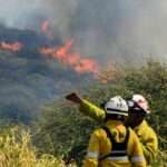Bomberos continúan trabajando en distintos focos de incendio en la provincia