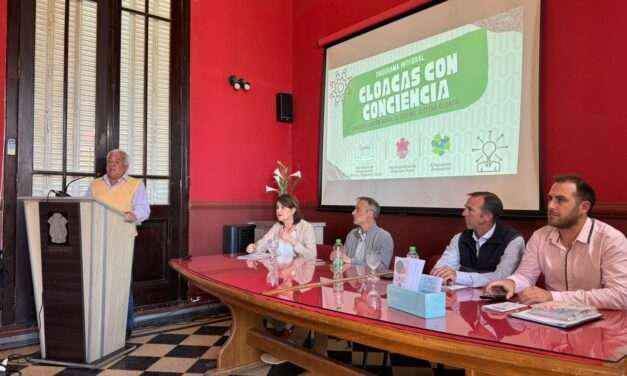“Cloacas con conciencia”, un programa que prioriza la salud y el ambiente
