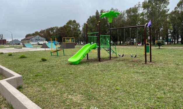 Alcira Gigena avanza con la puesta en valor del Polideportivo Municipal del Barrio Bella Vista