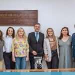 UNRC: La rectora Marisa Rovera recibió al destacado científico Andrés Salazar Onfray