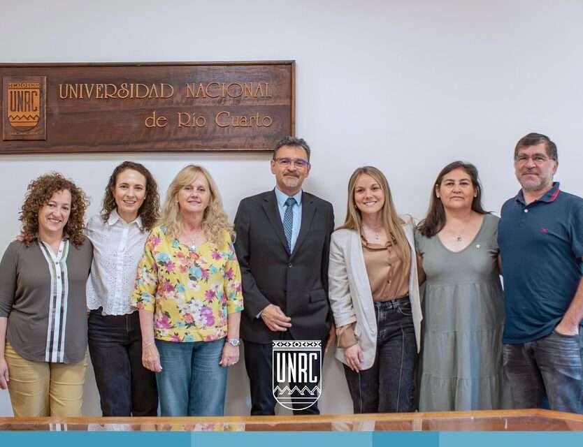 UNRC: La rectora Marisa Rovera recibió al destacado científico Andrés Salazar Onfray
