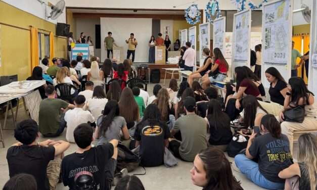 Estudiantes de la UNC presentaron proyectos urbanos en Almafuerte