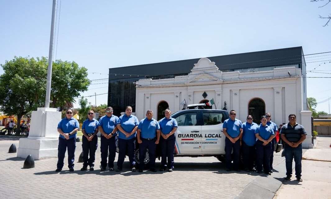 General Cabrera conformó oficialmente su Guardia Local de Prevención y Convivencia