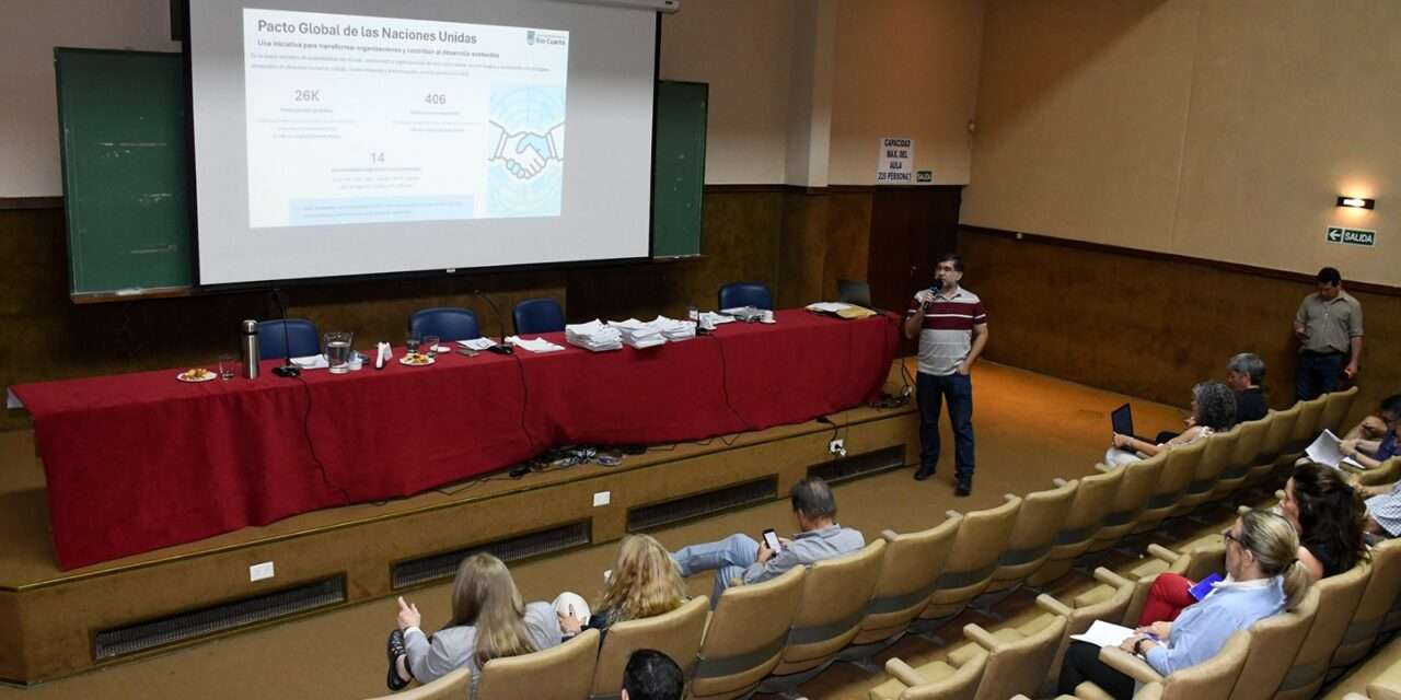 La UNRC dhiere al pacto global de Naciones Unidas