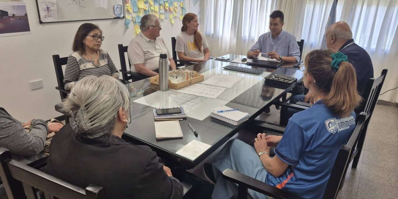 Santa Catalina: Reunión del Consejo de Personas Mayores con el Intendente Municipal