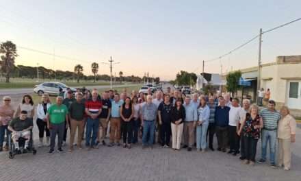 Bulnes inauguró nuevas obras de adoquinado