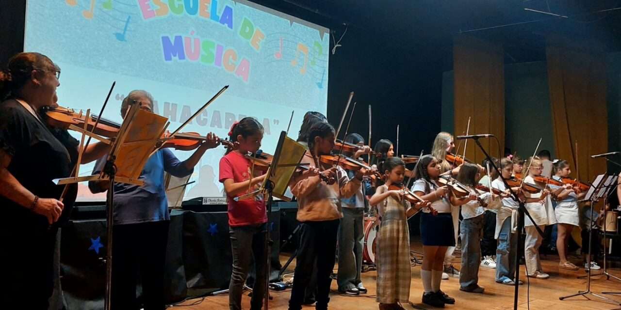 La Carlota celebró el cierre anual de la Escuela de Música