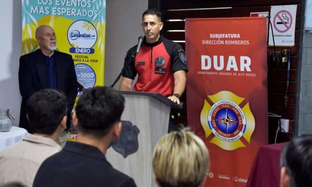 El Municipio de Embalse y el DUAR refuerzan la seguridad del lago.