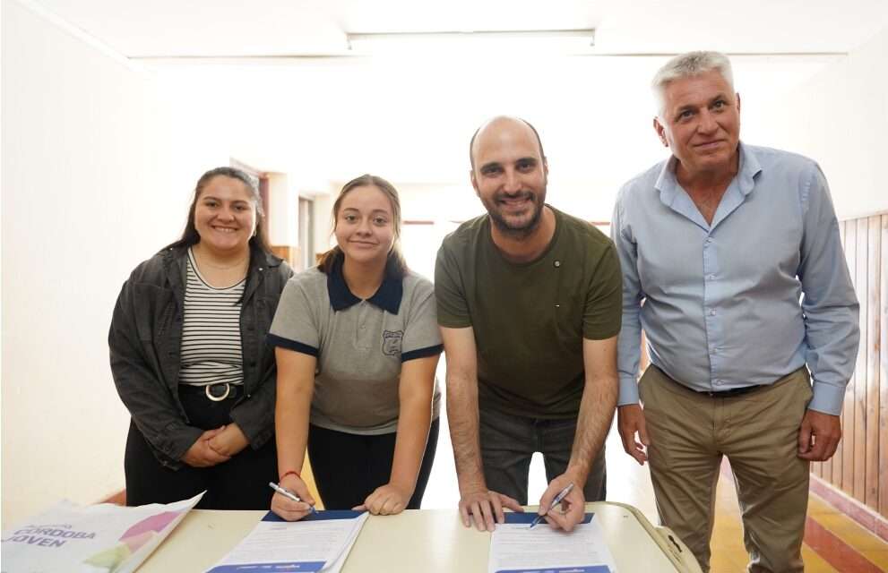 Córdoba Joven recorrió los departamentos Unión y Marcos Juárez con programas para estudiantes y emprendedores
