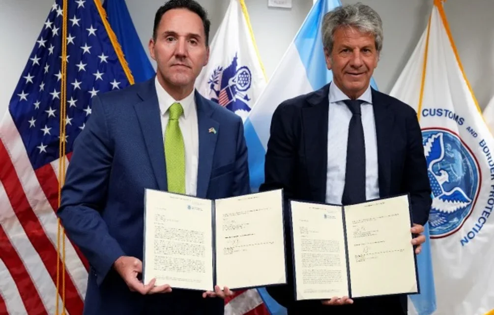 Acuerdo entre las Aduanas de la Argentina y Estados Unidos para reforzar los controles