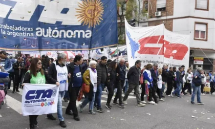 Las dos CTA se movilizarán hacia la Secretaría de Trabajo