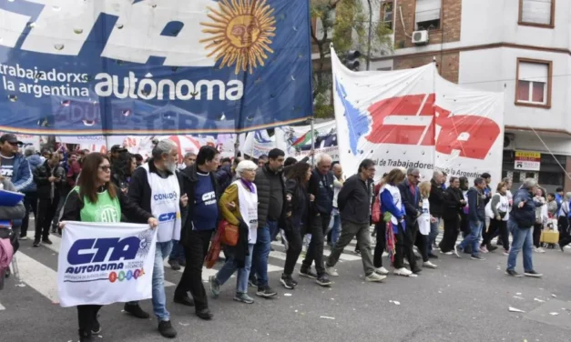 Las dos CTA se movilizarán hacia la Secretaría de Trabajo