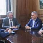 Llaryora calificó como “positiva, cordial y productiva” la reunión con Adorni y Santilli