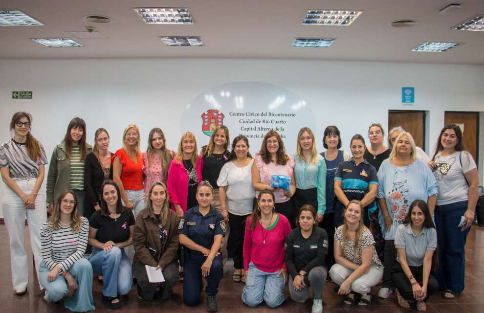 Córdoba Rosa: Con una jornada de concientización finalizaron las actividades en Río Cuarto