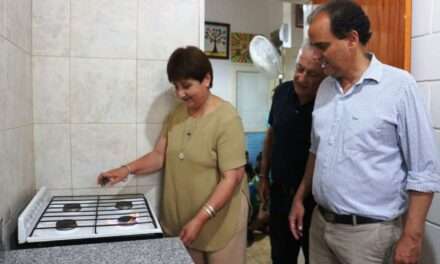 La Cautiva y Tosquita, inauguraron la primera etapa de la red domiciliaria de gas natural