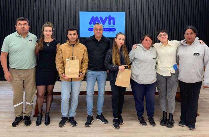 Estudiantes de Villa Huidobro concluyeron sus pasantías formativas junto al Municipio