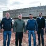 Malvinas Argentinas: Llaryora supervisó la construcción del altonivel en Ruta 19