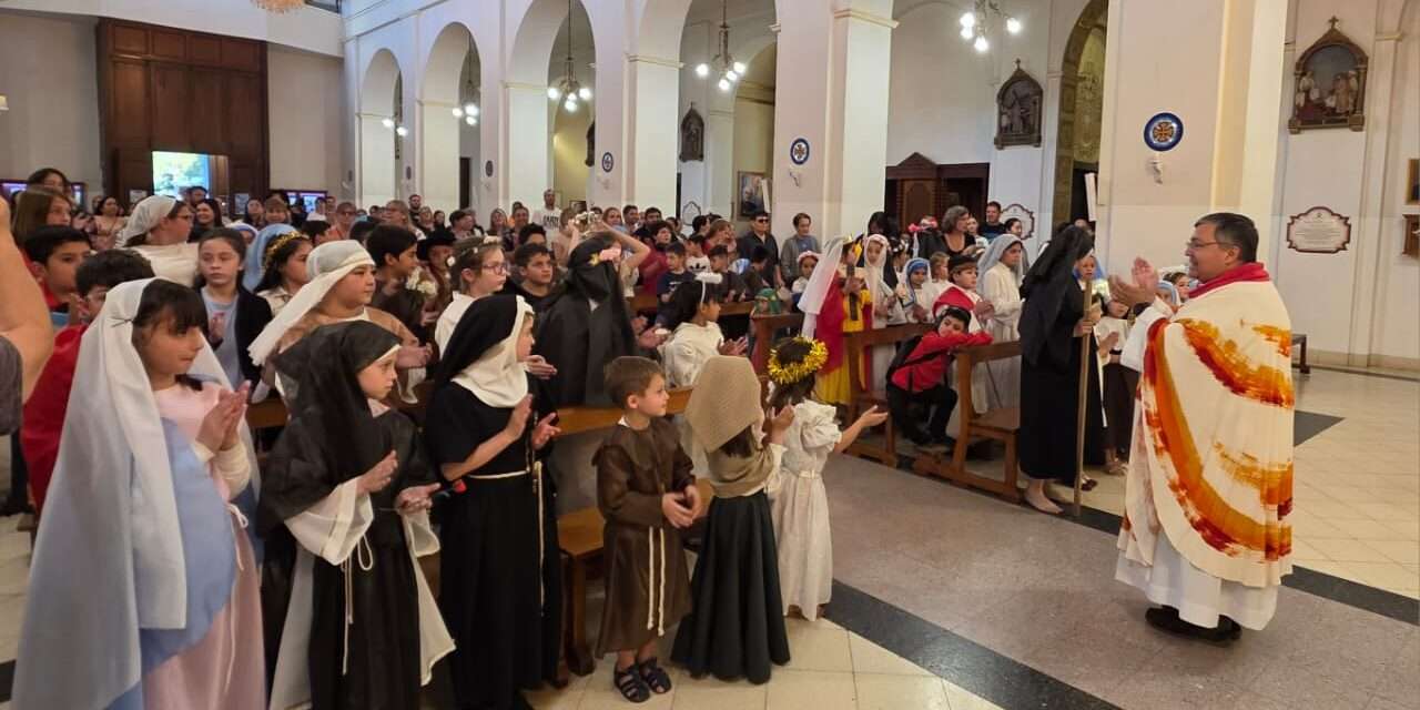 Sampacho, en lugar de Halloween los niños celebran a los santos