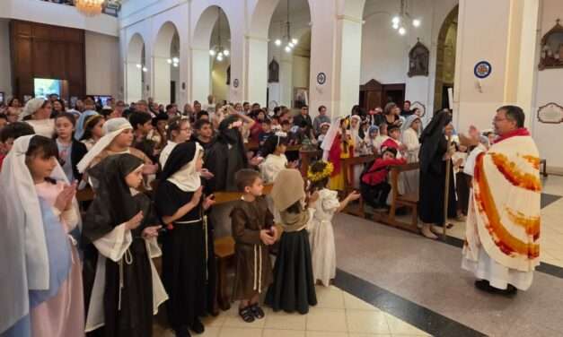 Sampacho, en lugar de Halloween los niños celebran a los santos
